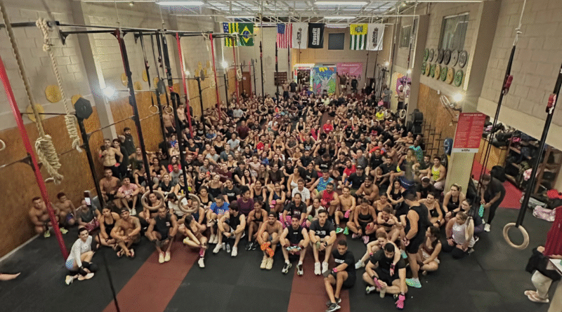 JCB CrossFit traz 230 praticantes para o Aulão da Madrugada