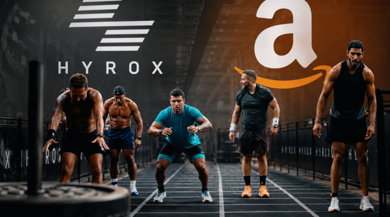 Amazon fecha parceria global de 3 anos com HYROX